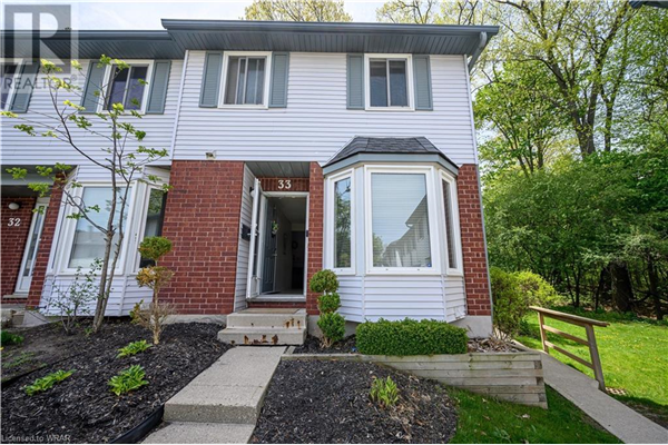 219 KINGSWOOD Drive Unit# 33, Kitchener