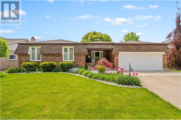 15 KILLARNEY Crescent, Thorold