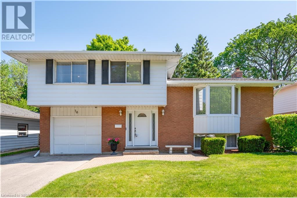 76 WARREN Road, Kitchener