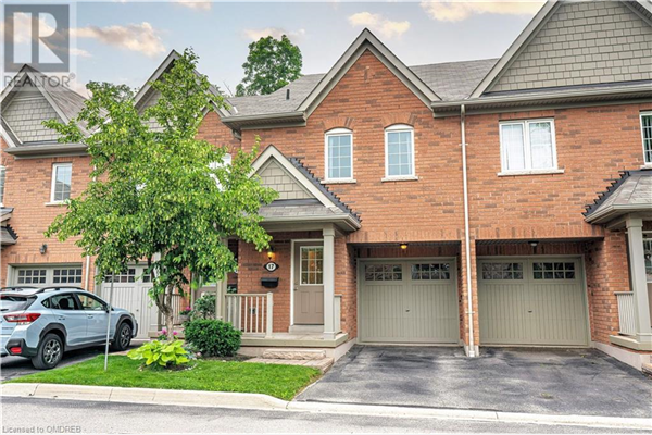 233 DUSKYWING Way Unit# 17, Oakville