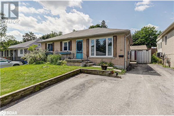 16 DAVIDSON Street, Barrie