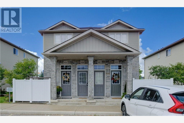 240 WESTMEADOW Drive Unit# 4D, Kitchener