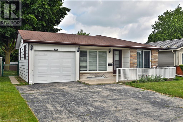 54 BELWOOD Crescent, Kitchener