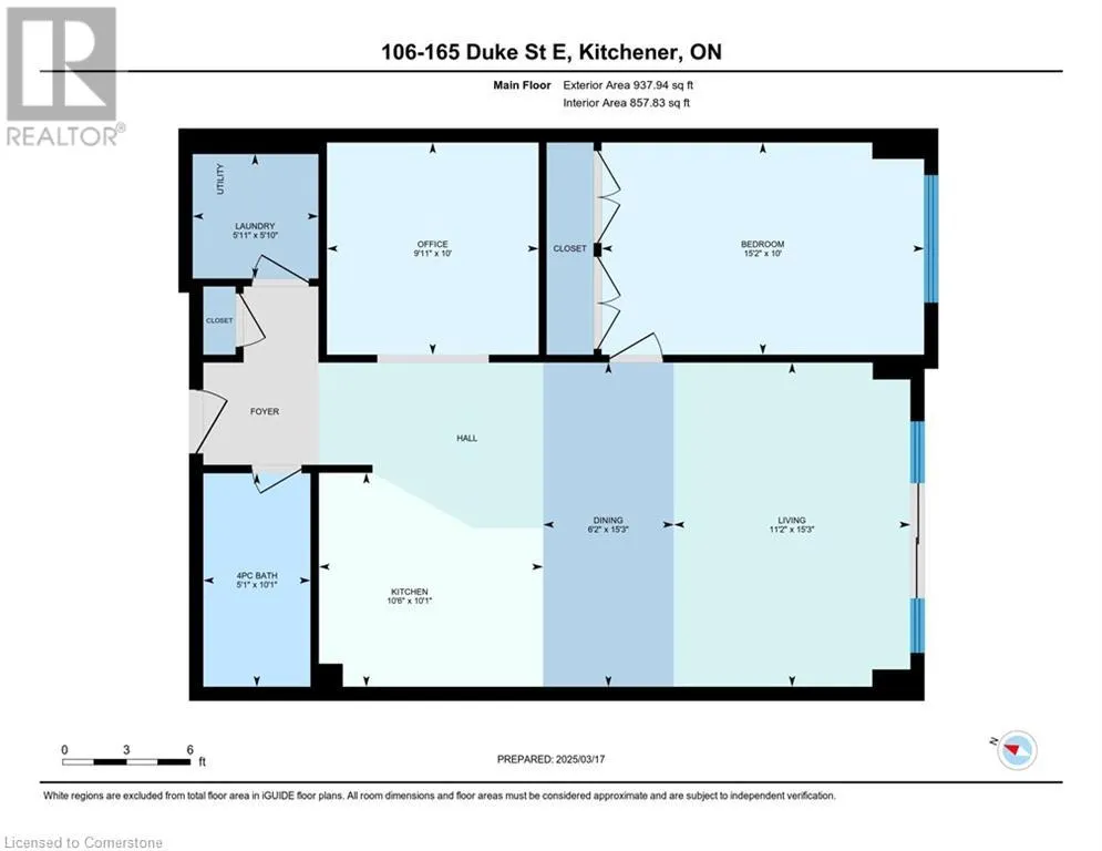 165 DUKE Street E Unit# 106, #106