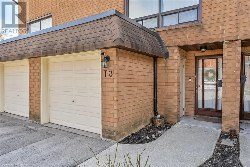 444 STONE CHURCH Street W Unit# T3, #T3