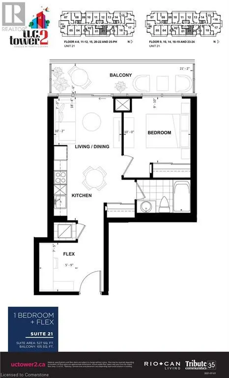 2545 SIMCOE Street N Unit# 2621, #2621