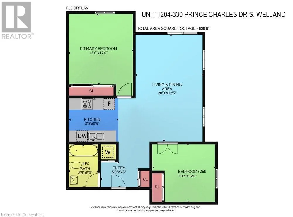 330 PRINCE CHARLES Drive S Unit# 1204, #1204