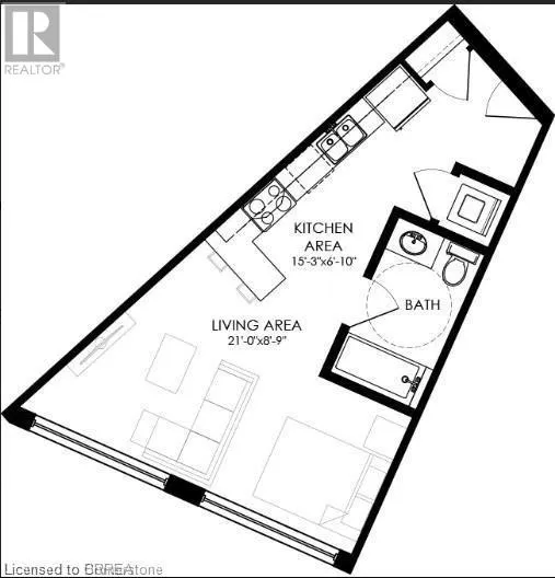 690 KING Street W Unit# 406, #406