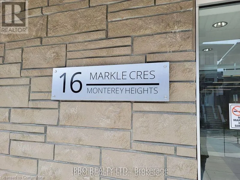 16 MARKLE Crescent Unit# 301, #301
