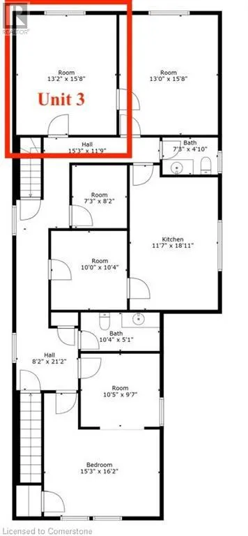 923 BRANT Street Unit# 3, #3