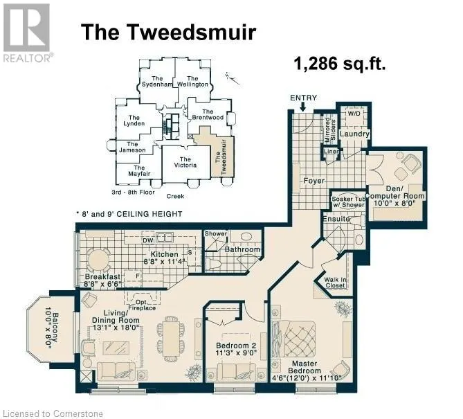 2000 CREEKSIDE Drive Unit# 805, #805