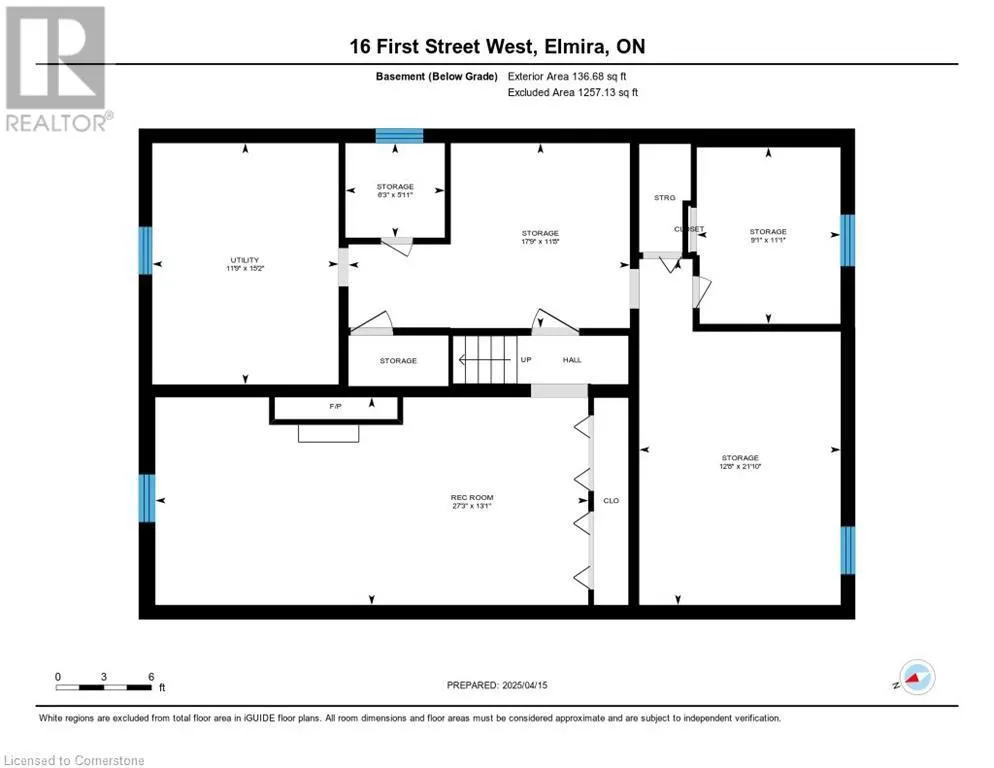 16 FIRST Street W