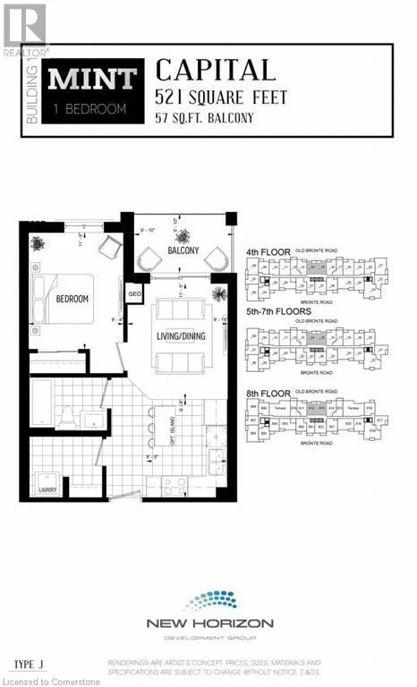2486 OLD BRONTE Road Unit# 515, #515