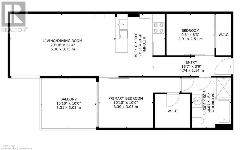 75 PORTLAND Street Unit# 428, #428