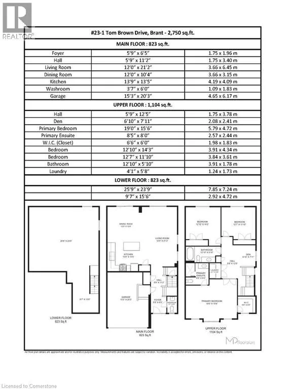 1 TOM BROWN Drive Unit# 23, #23