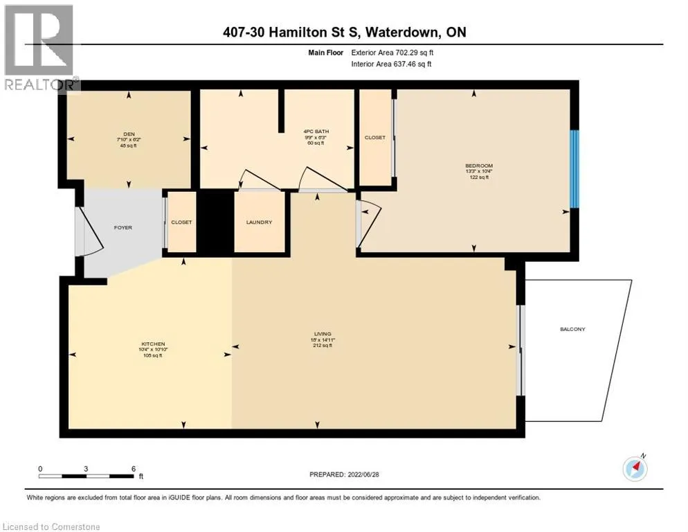 30 HAMILTON Street S Unit# 407, #407
