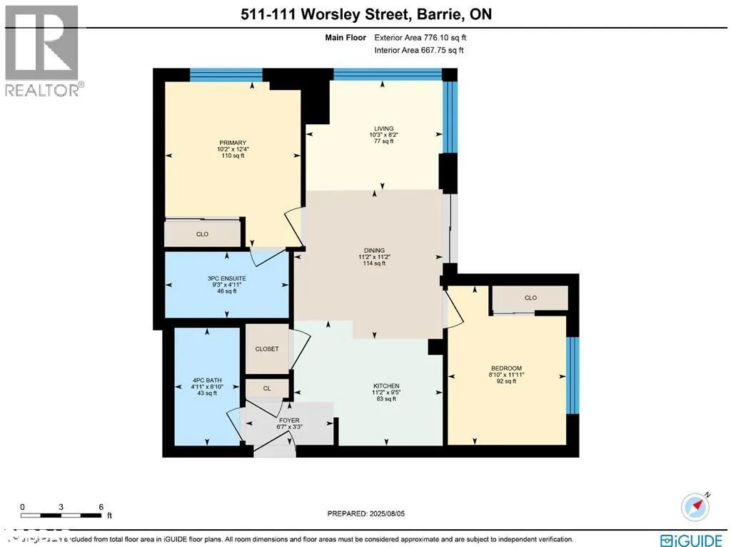 111 WORSLEY STREET Unit# 511, #511