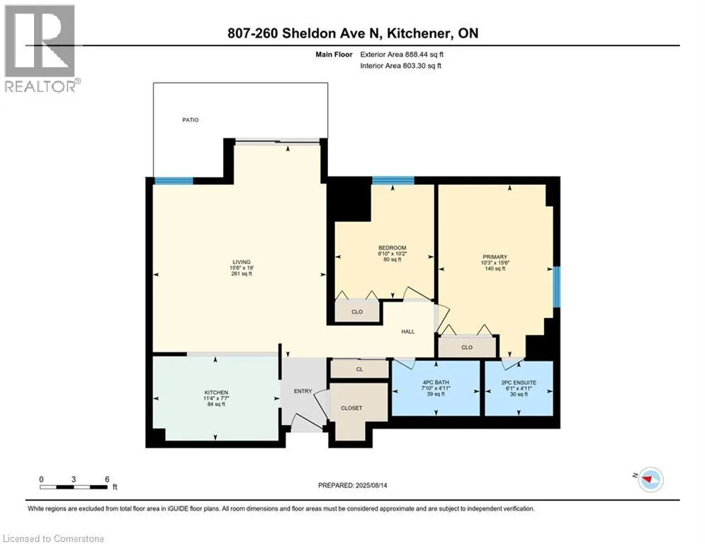 260 SHELDON Avenue N Unit# 807, #807