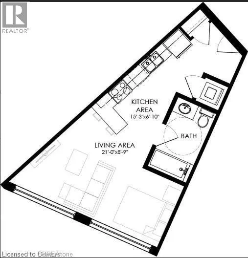 690 KING Street W Unit# 406, #406