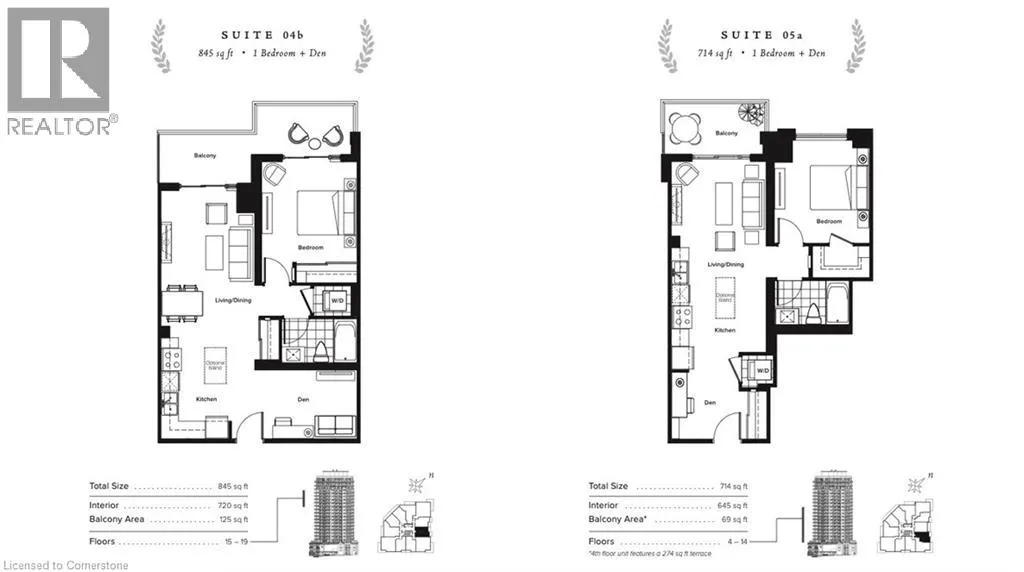 155 CAROLINE Street S Unit# 1205, #1205