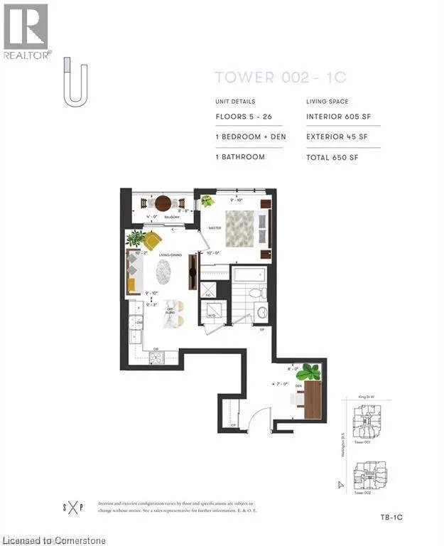 15 WELLINGTON Street S Unit# 2510, #2510