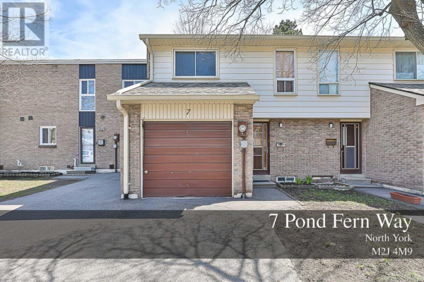 7 POND FERN WAY, Toronto