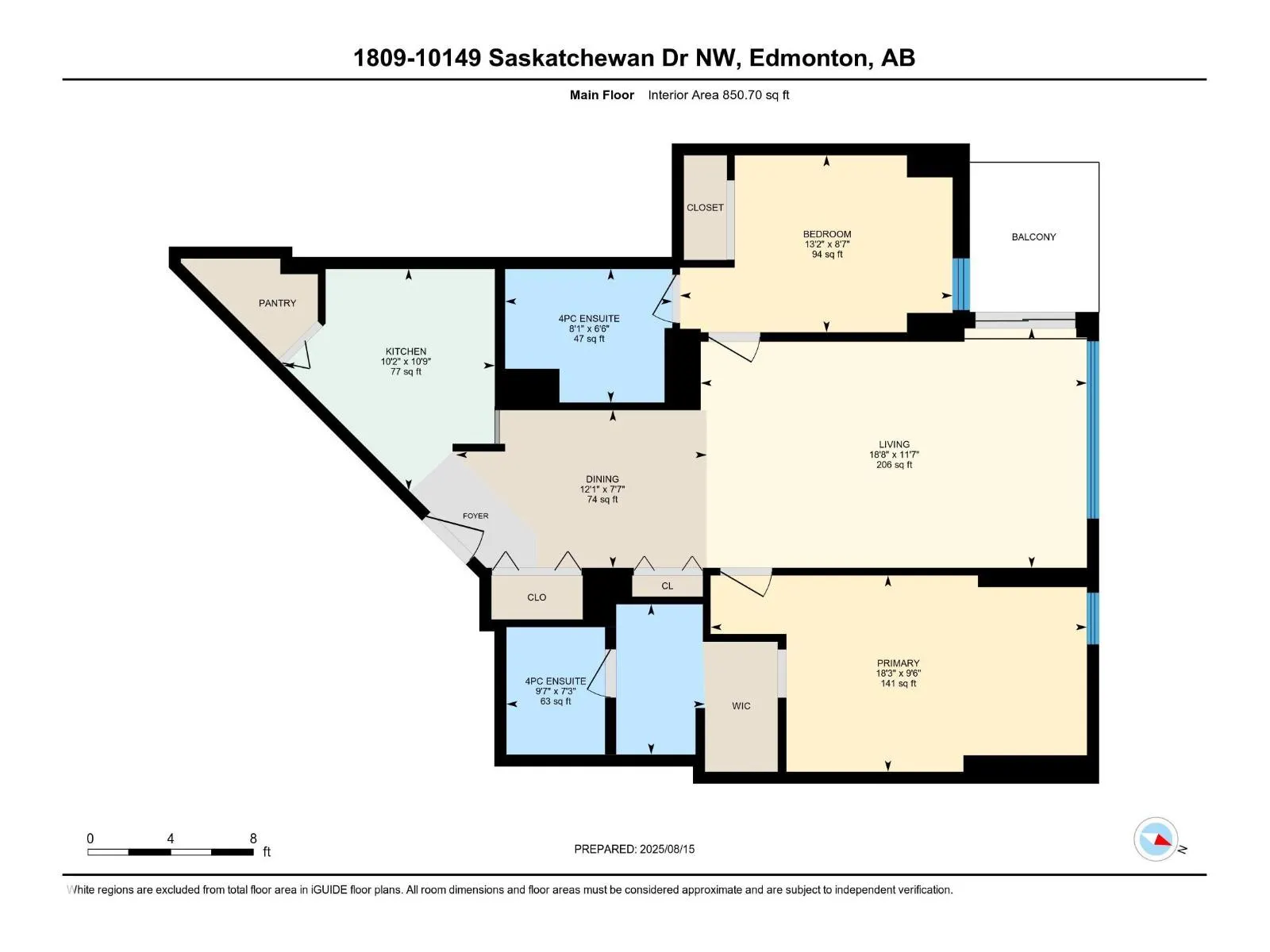 #1809 10149 SASKATCHEWAN DR NW