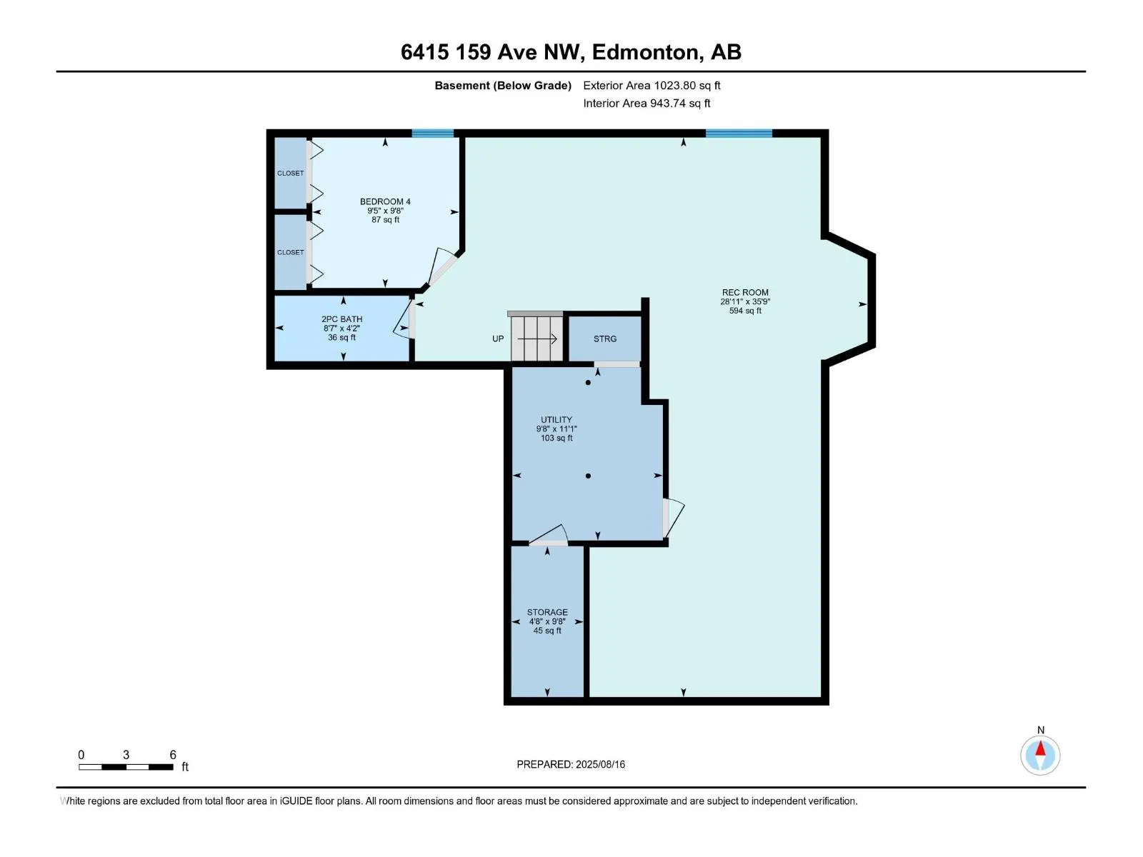 6415 159 AV NW