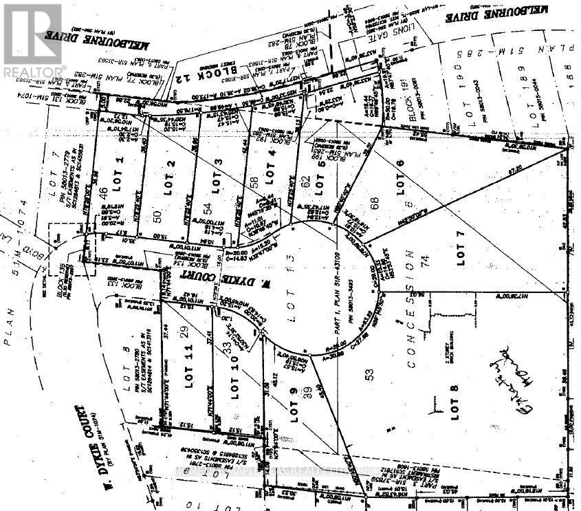 LOT 11 W. DYKIE CRT