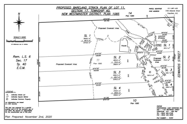 LOT 2 1440 EDWARDS STREET, Coquitlam