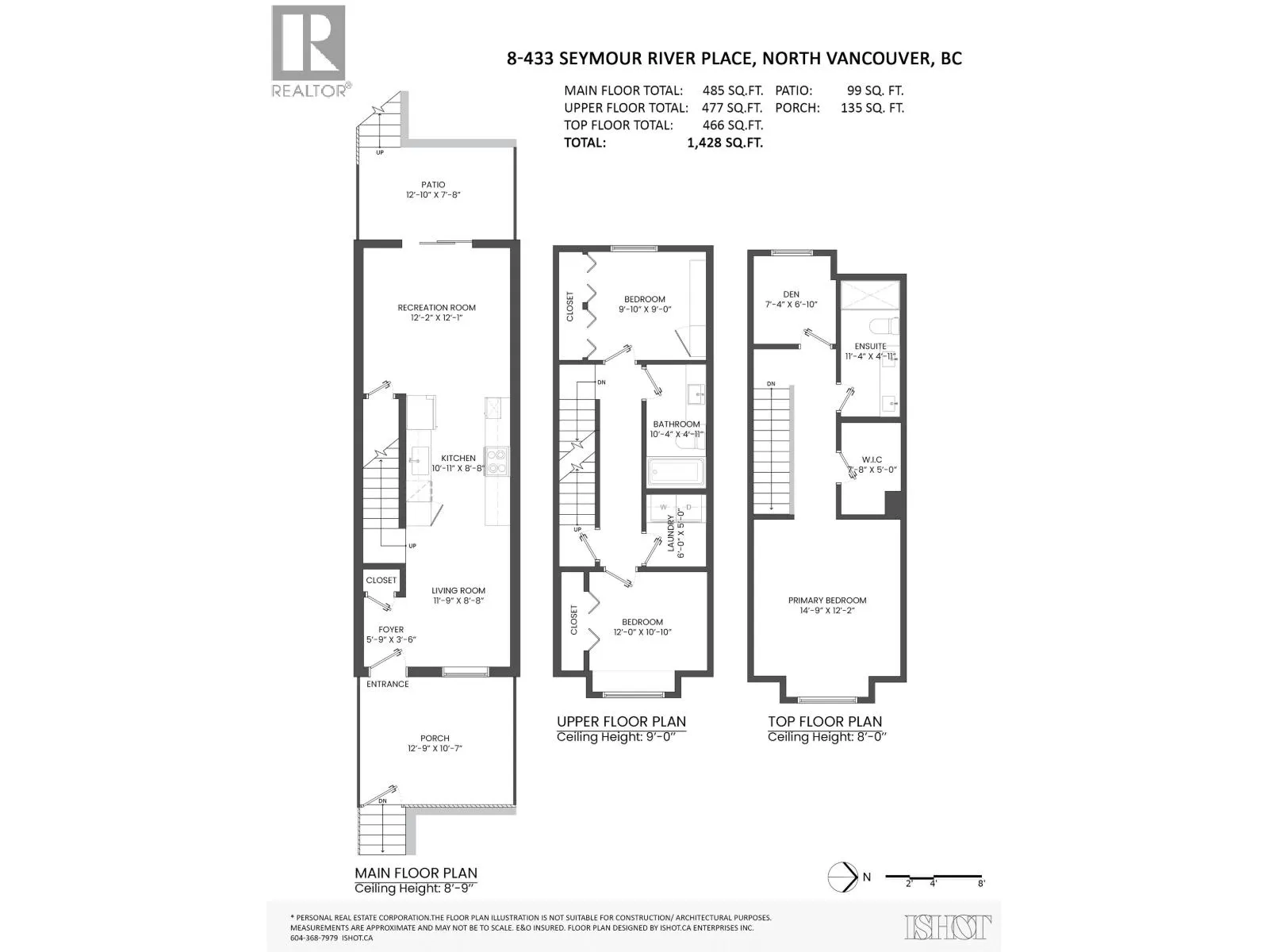 8 433 SEYMOUR RIVER PLACE