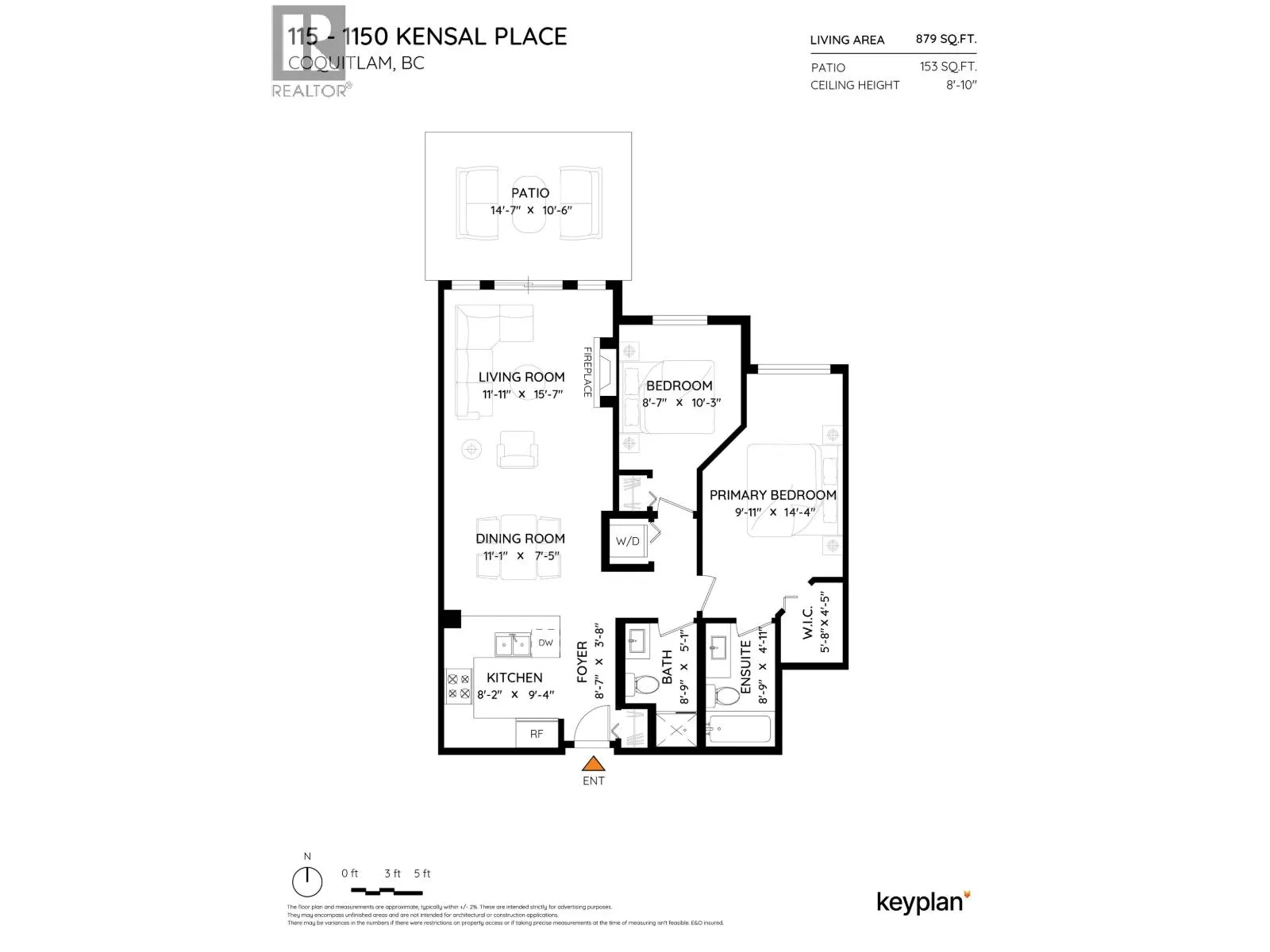 115 1150 KENSAL PLACE