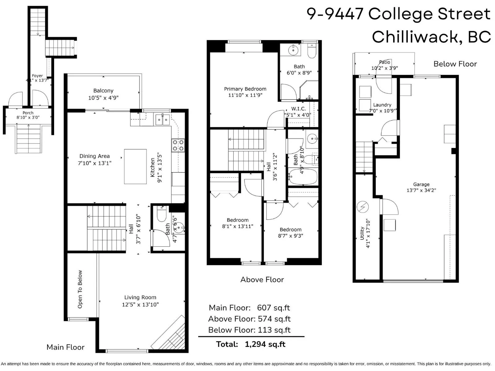 9 9447 COLLEGE STREET|Chilliwack Proper West