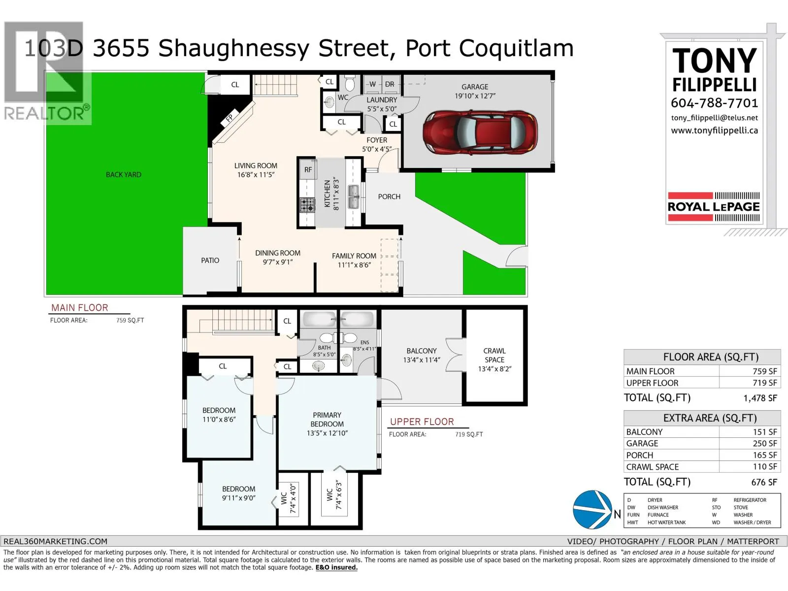 103D 3655 SHAUGHNESSY STREET