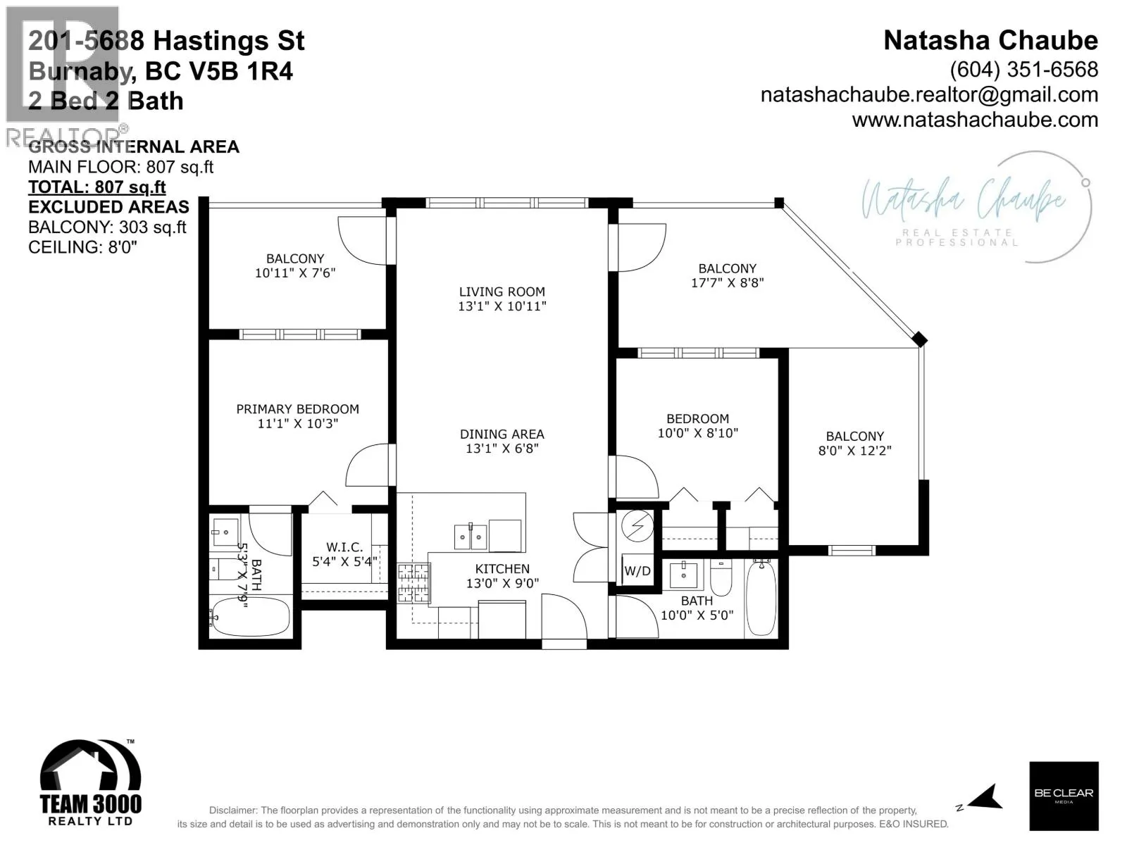 201 5688 HASTINGS STREET