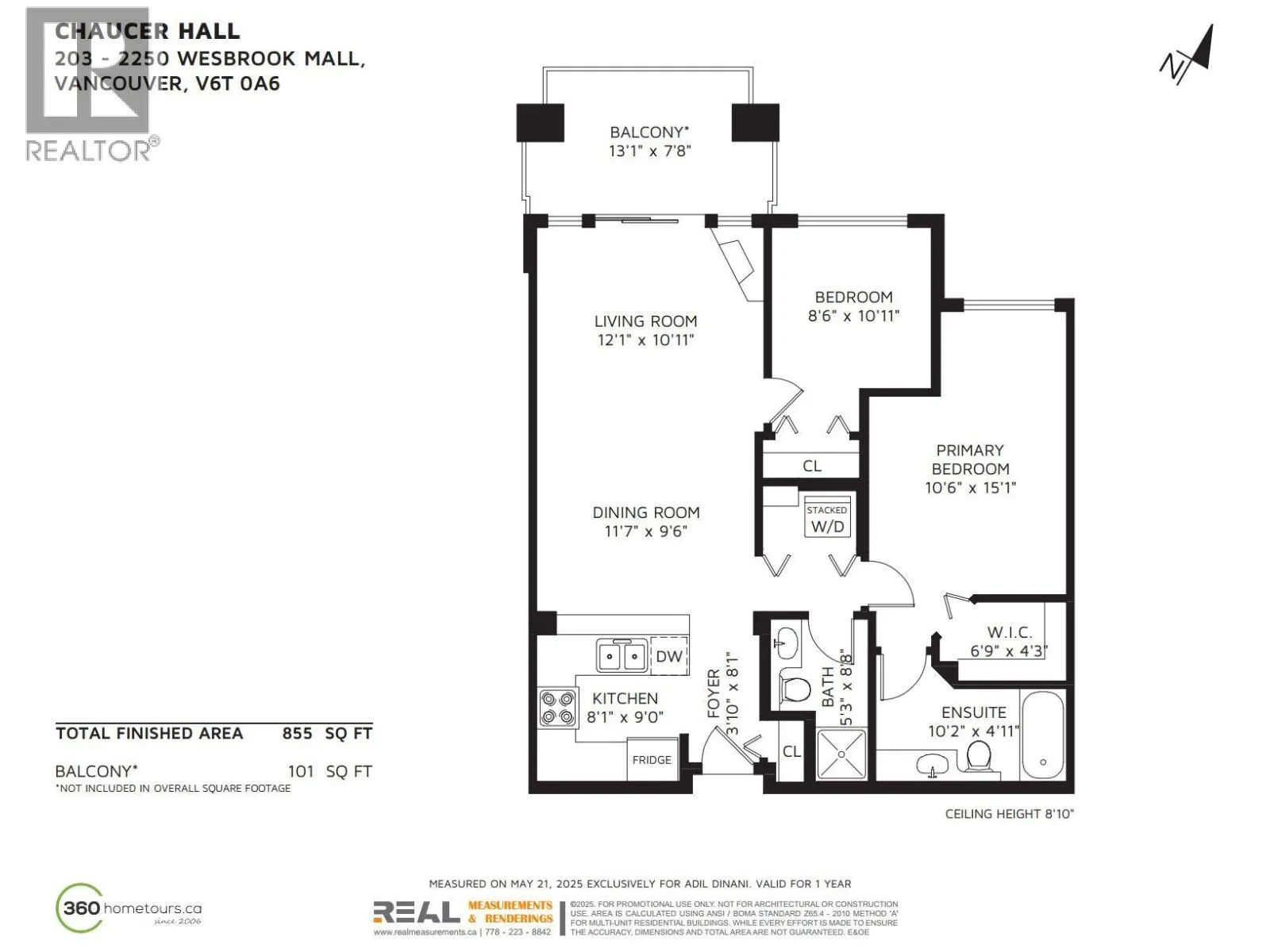 203 2250 WESBROOK MALL