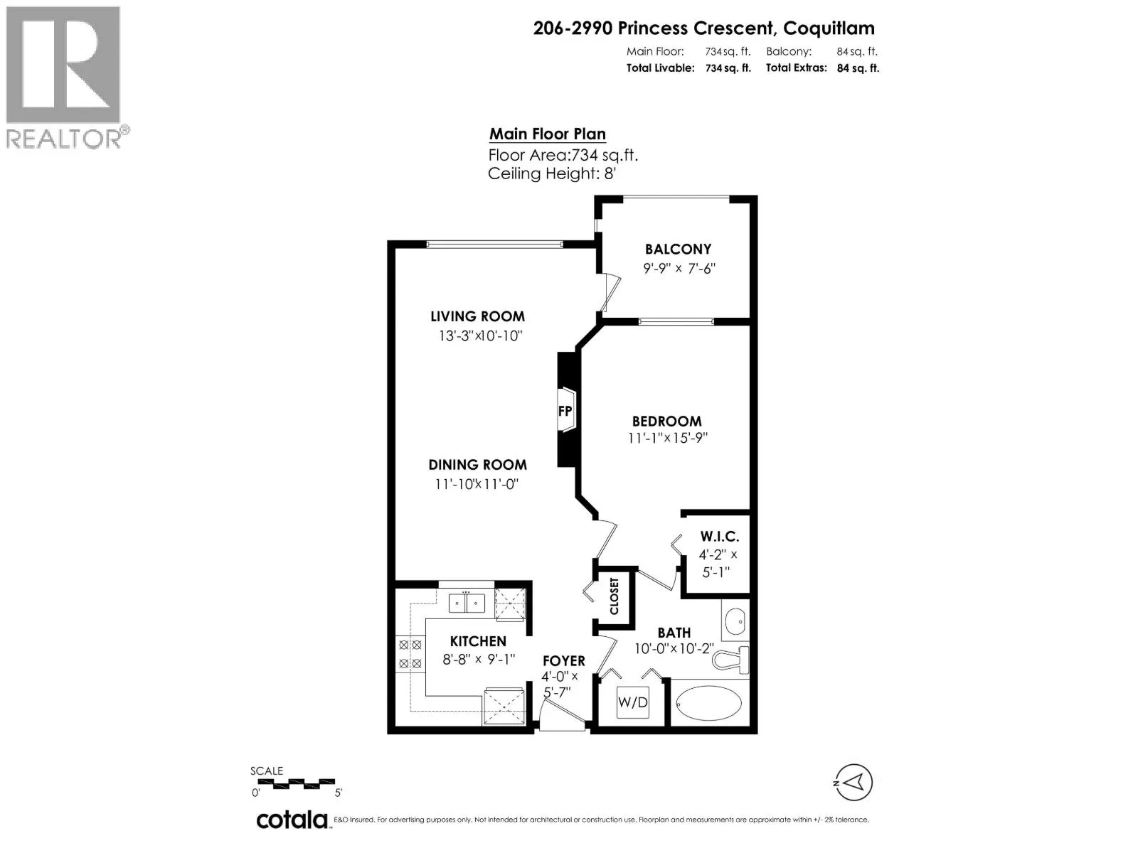 206 2990 PRINCESS CRESCENT