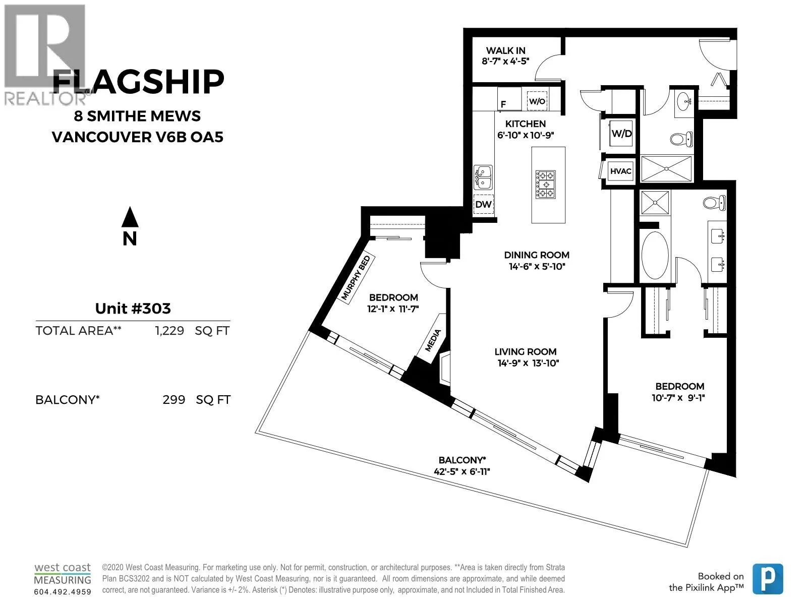 303 8 SMITHE MEWS