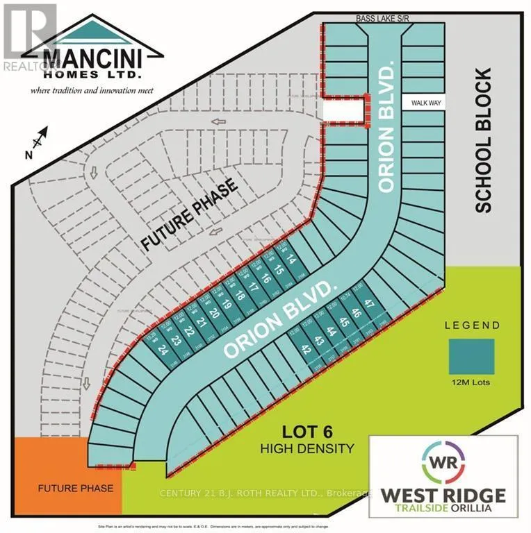 LOT 43 ORION BOULEVARD
