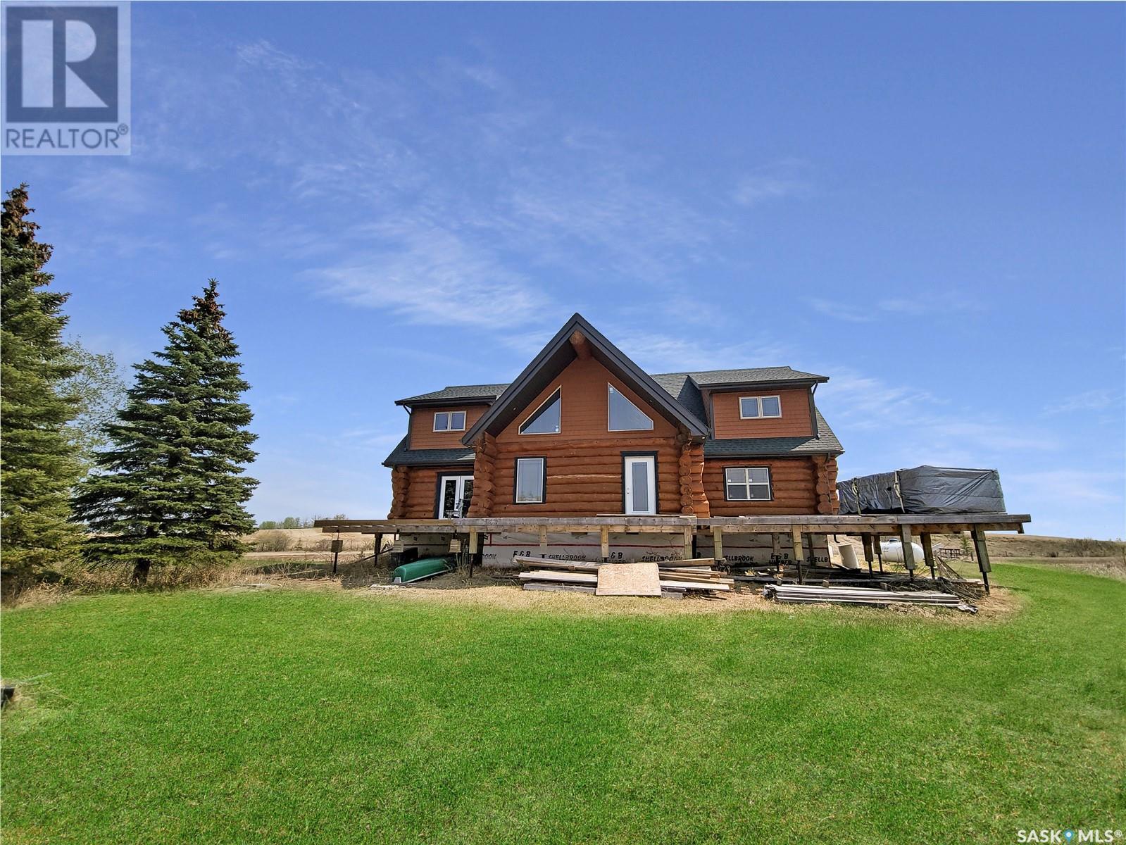 Waterfront Paradise Log Home