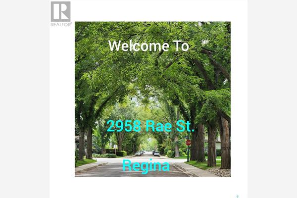 2958 Rae STREET, Regina