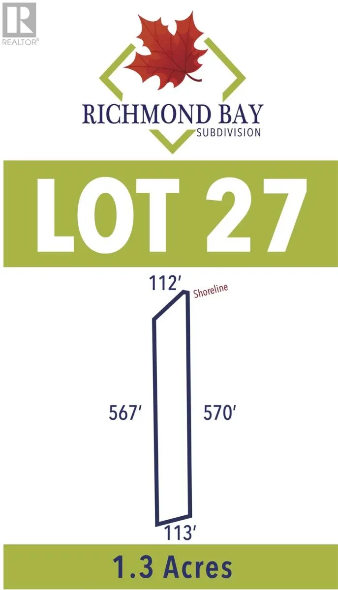 Lot 27 Richmond Bay RD|Hilton Township