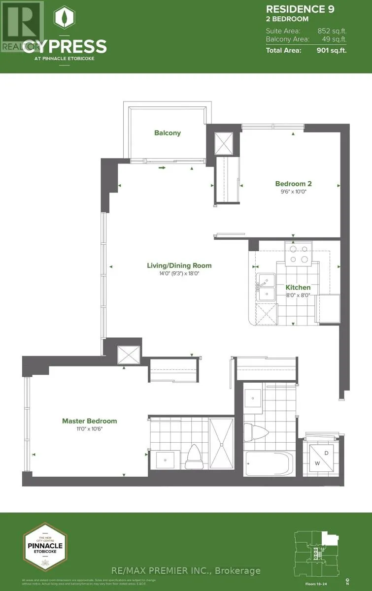 2409 - 50 THOMAS RILEY ROAD