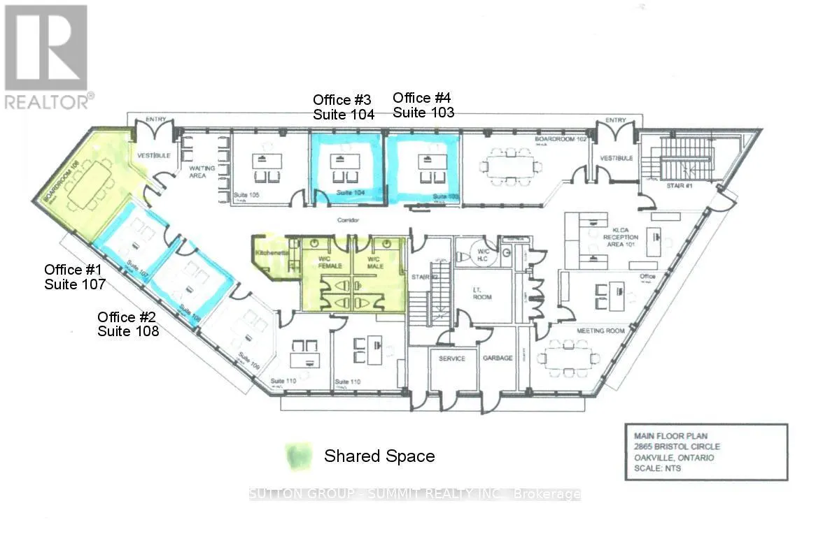 (LARGER OFFICES) - 2865 BRISTOL CIRCLE
