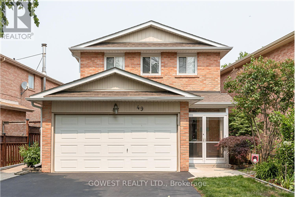 49 RUSHMORE CRES, Brampton
