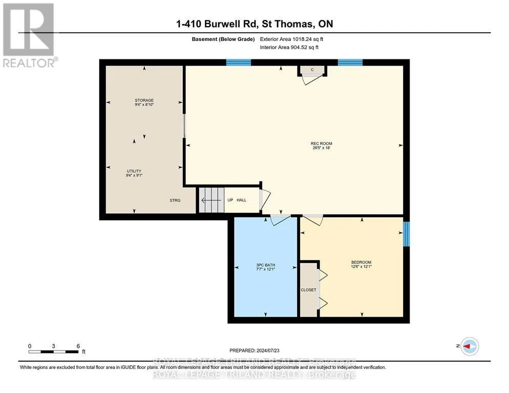 1 - 410 BURWELL ROAD, #1