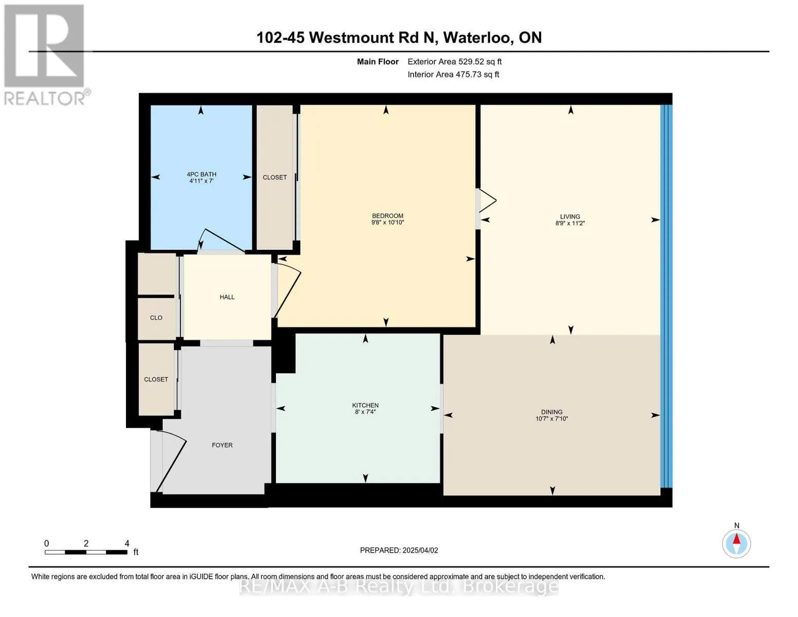 102 - 45 WESTMOUNT ROAD N, #102
