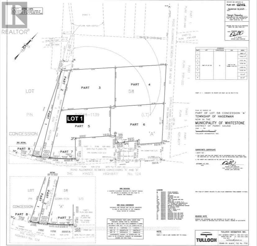 LOT 1 HIGHWAY 124