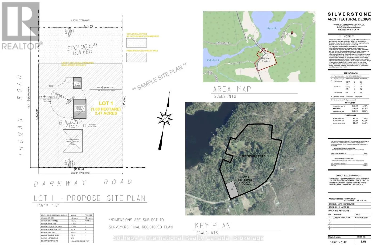 LOT 1 (BARKWAY/THOMAS RD) - 1067 THOMAS ROAD