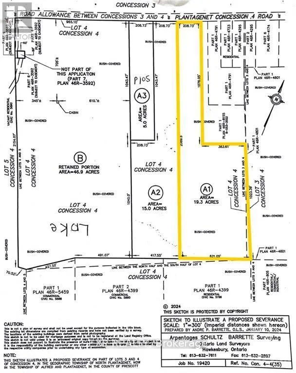 00 A1 CONCESSION ROAD 4 ROAD